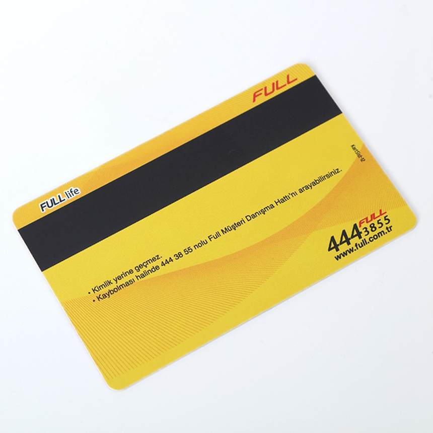 Individuell bedruckte 13,56 MHz RFID NFC PVC MIFARE Ultralight C Zahlungskarte