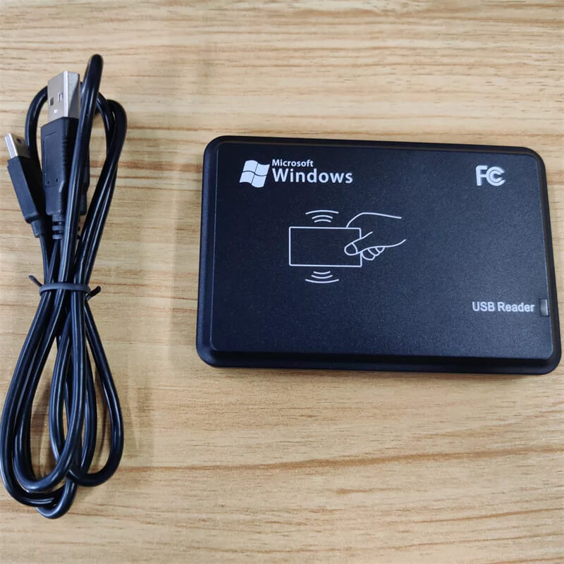 Tragbares Digital Logic RFID 13,56 MHz kontaktloses USB-NFC-Kartenlesegerät