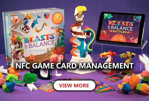 NFC-Spielkarte für das Beasts of Balance-Projekt
