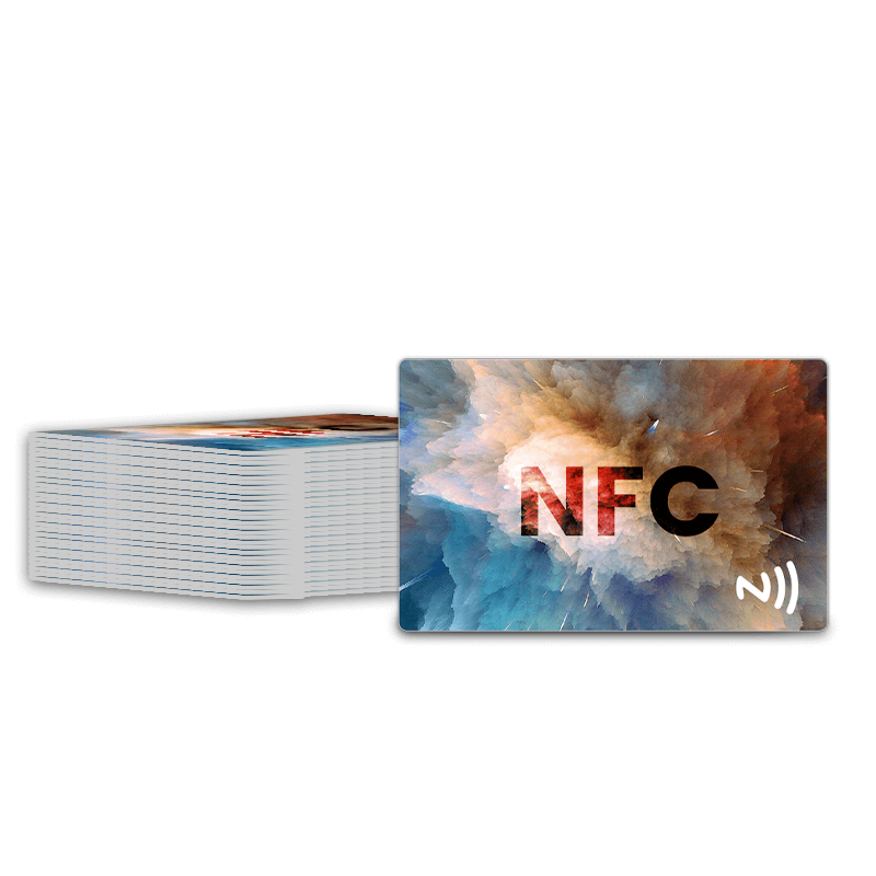 Hersteller von kundenspezifischen druckbaren passiven NFC-NTAG213-Smart-PVC-Karten mit 13,56 MHz