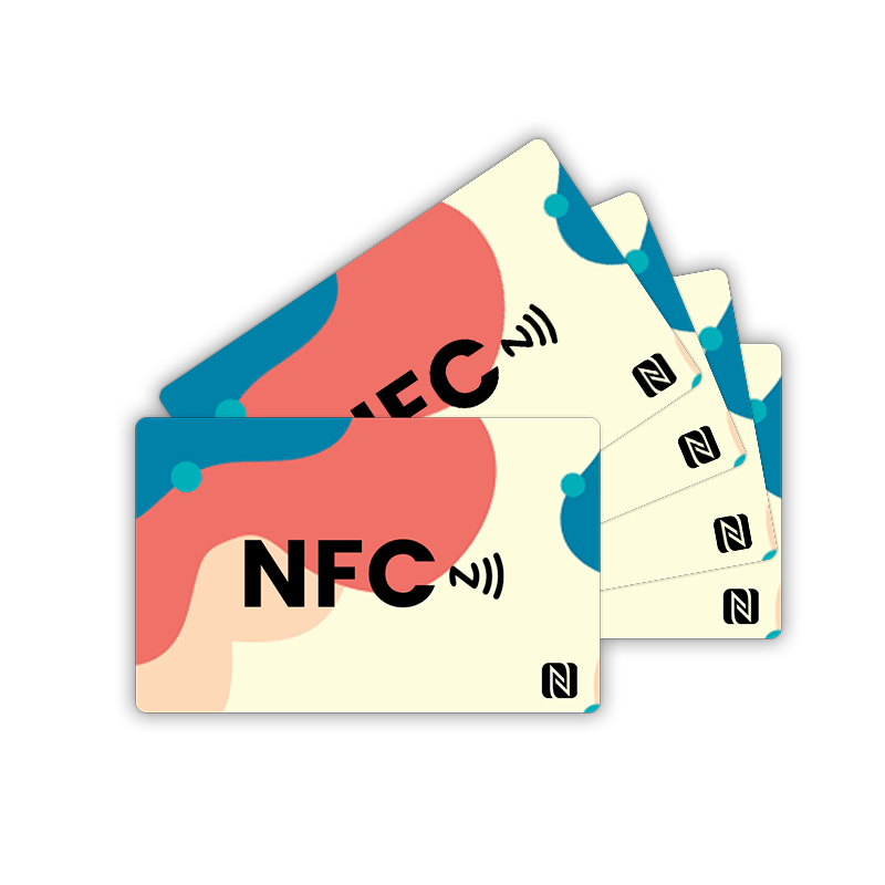Hersteller von kontaktlosen, individuell bedruckten, wiederbeschreibbaren RFID-NTAG216-PVC-Visitenkarten