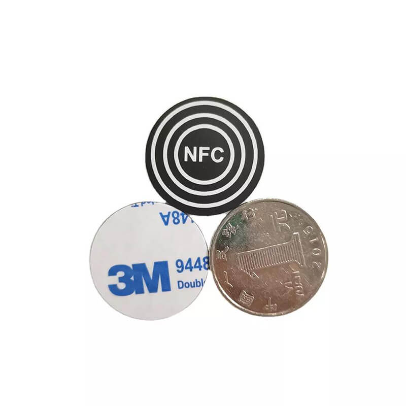 13,56 MHz wasserdichtes Programm PVC-QR-Code Hersteller von benutzerdefinierten NFC-Aufklebern