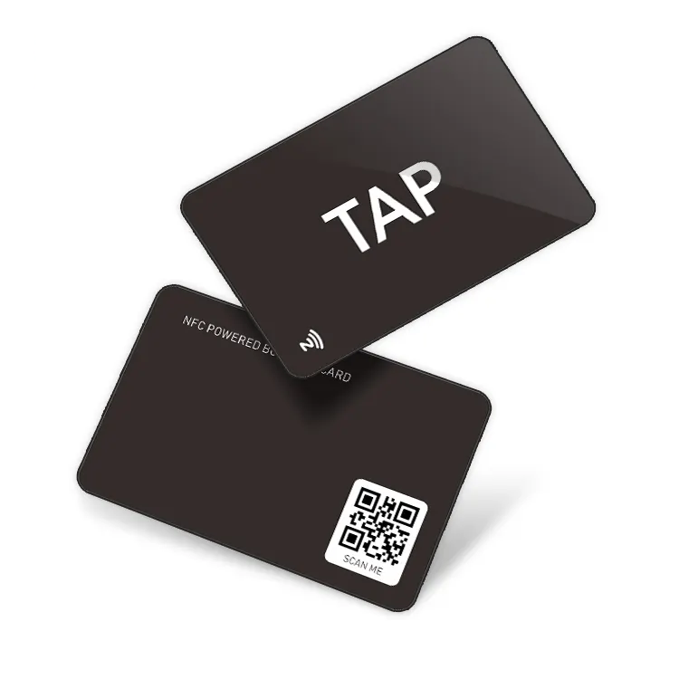 Benutzerdefinierte programmierbare 13,56 MHz Digital Business NFC Social Media Card Hersteller